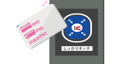 江ご乗車になられたICカードはタッチをするだけで、鎌倉駅東口への通り抜けができます。
東口で再度タッチをして出場下さい。