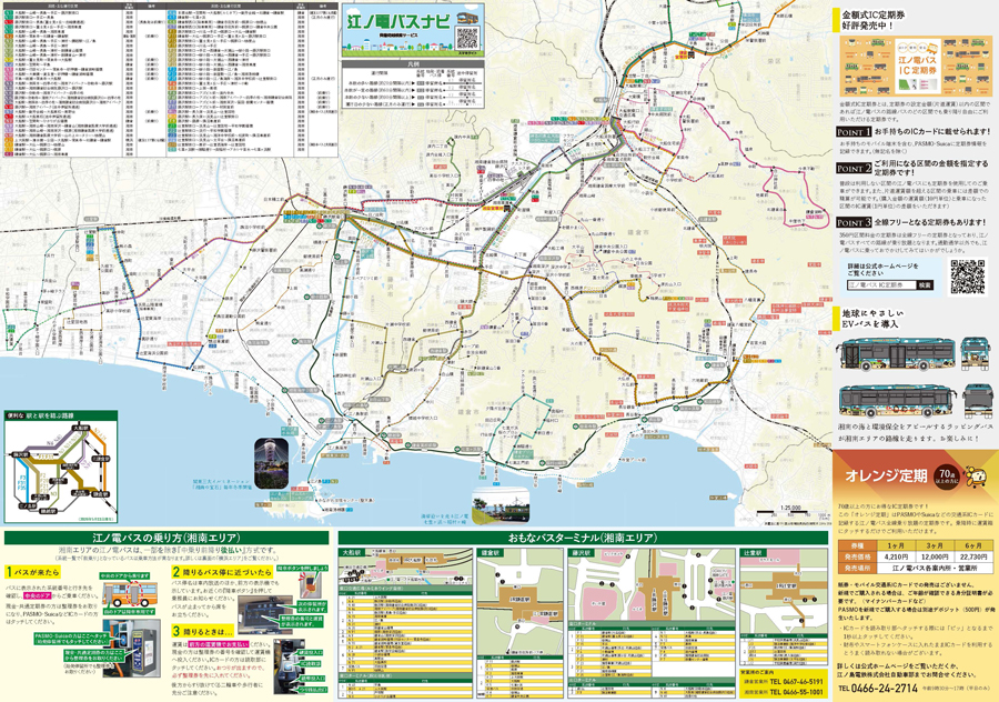 湘南エリアの地図画像