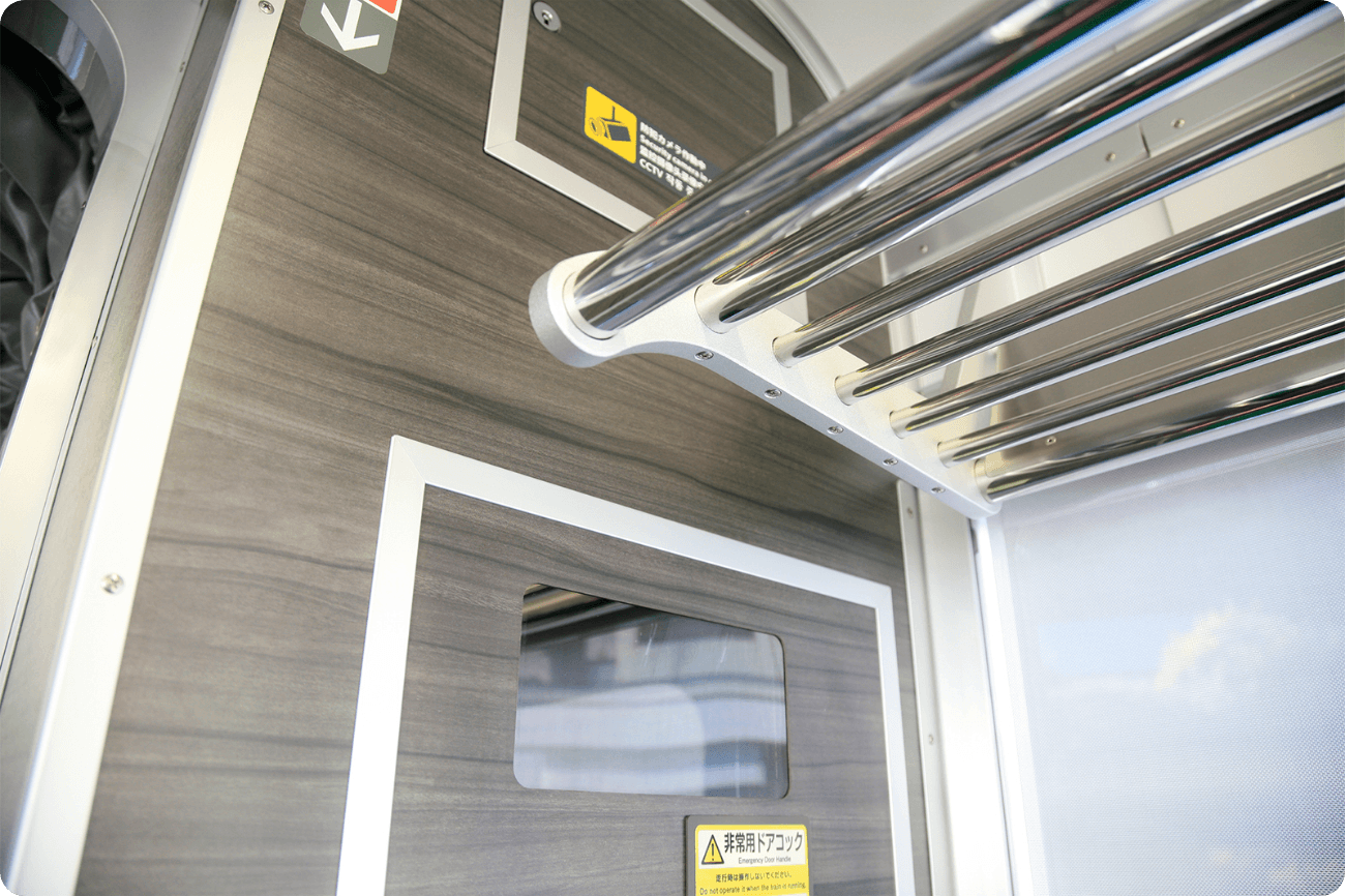 車内防犯カメラを各車両に設置